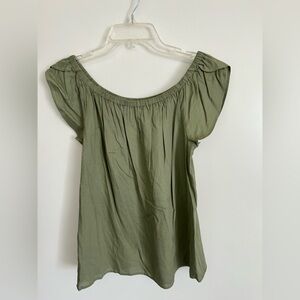 Olive Green Women's Top size M